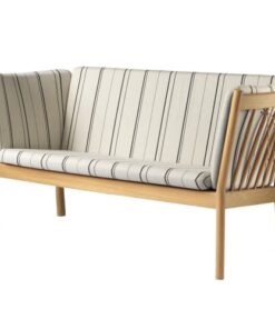 shop Erik Ole Jørgensen 2 pers. sofa - J148 - Eg/urd stripe af fdb-moebler - online shopping tilbud rabat hos shoppetur.dk