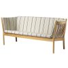 shop Erik Ole Jørgensen 3 pers. sofa - J149 - Eg/urd stripe af fdb-moebler - online shopping tilbud rabat hos shoppetur.dk