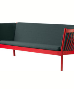 shop Erik Ole Jørgensen 3 pers. sofa - J149 - Ruby red/mørkegrøn af fdb-moebler - online shopping tilbud rabat hos shoppetur.dk