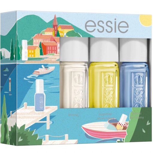 shop Essie Summer Mini Trio Kit 3 x 5 ml - Under The Sun af Essie - online shopping tilbud rabat hos shoppetur.dk