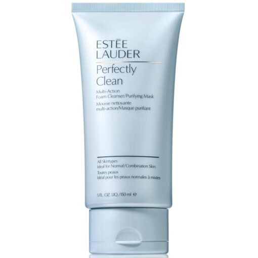 shop Estee Lauder Perfectly Clean Multi-Action Foam Cleanser/Purifying Mask 150 ml af Estee Lauder - online shopping tilbud rabat hos shoppetur.dk