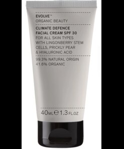 shop Evolve Climate Defence Facial Cream SPF 30 - 40 ml af Evolve Organic Beauty - online shopping tilbud rabat hos shoppetur.dk