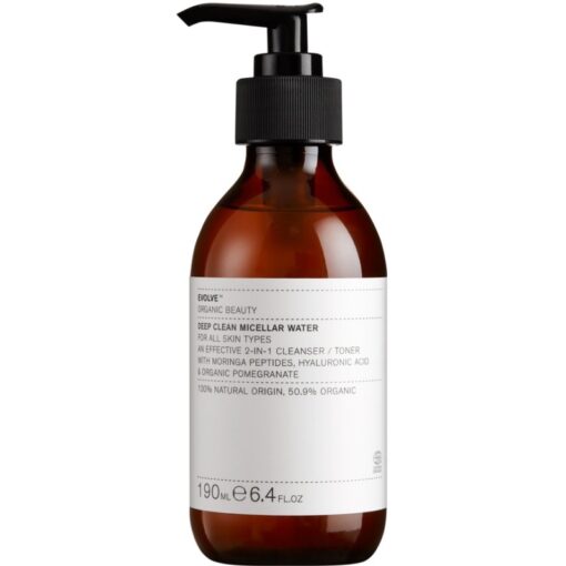 shop Evolve Deep Clean Micellar Water 190 ml af Evolve Organic Beauty - online shopping tilbud rabat hos shoppetur.dk