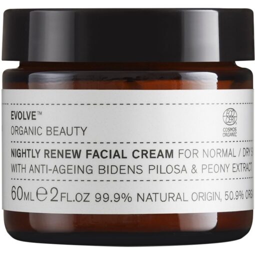 shop Evolve Nightly Renew Facial Cream 60 ml af Evolve Organic Beauty - online shopping tilbud rabat hos shoppetur.dk