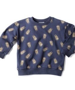 shop Friends sweatshirt - Blå med monsterprint af friends - online shopping tilbud rabat hos shoppetur.dk