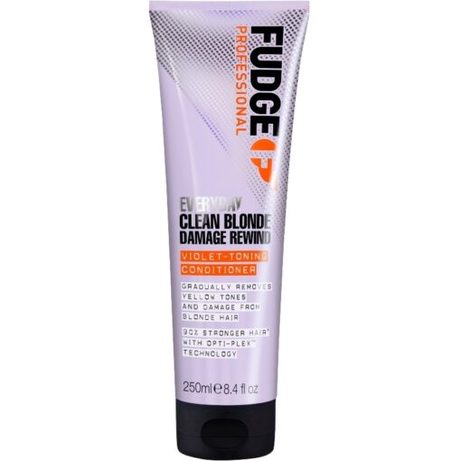 shop Fudge Everyday Clean Blonde Damage Rewind Conditioner 250 ml af Fudge - online shopping tilbud rabat hos shoppetur.dk