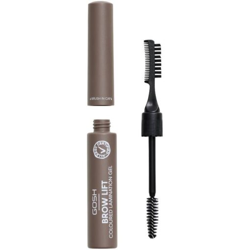 shop GOSH Brow Lift Coloured Lamination Gel 6 ml - 001 Grey Brown af GOSH Copenhagen - online shopping tilbud rabat hos shoppetur.dk