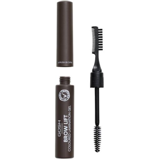 shop GOSH Brow Lift Coloured Lamination Gel 6 ml - 002 Dark Brown af GOSH Copenhagen - online shopping tilbud rabat hos shoppetur.dk