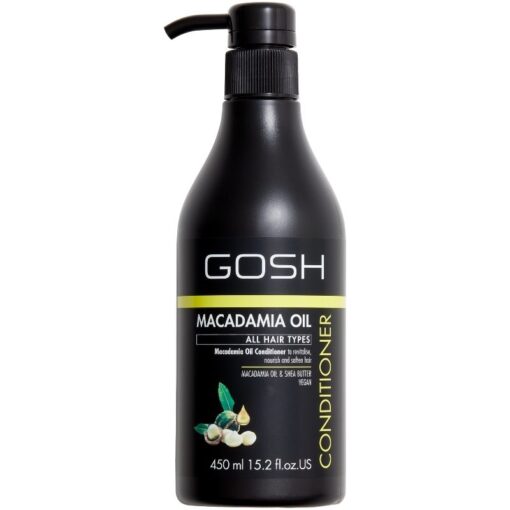 shop GOSH Conditioner Macadamia Oil 450 ml af GOSH Copenhagen - online shopping tilbud rabat hos shoppetur.dk