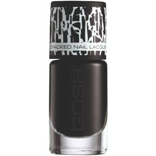 shop GOSH Cracked Nail Lacquer 8 ml - 01 Black af GOSH Copenhagen - online shopping tilbud rabat hos shoppetur.dk