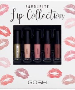 shop GOSH Favourite Lip Collection 5 Pieces af GOSH Copenhagen - online shopping tilbud rabat hos shoppetur.dk