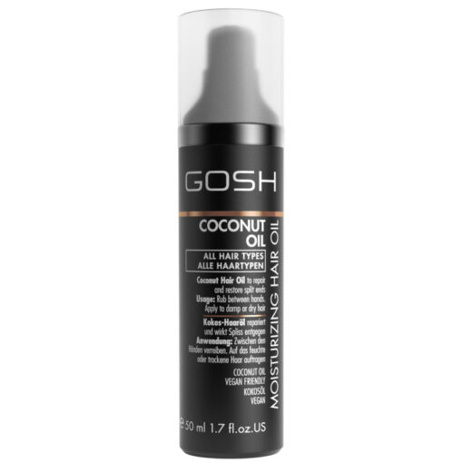 shop GOSH Moisturizing Hair Oil Coconut Oil 50 ml af GOSH Copenhagen - online shopping tilbud rabat hos shoppetur.dk