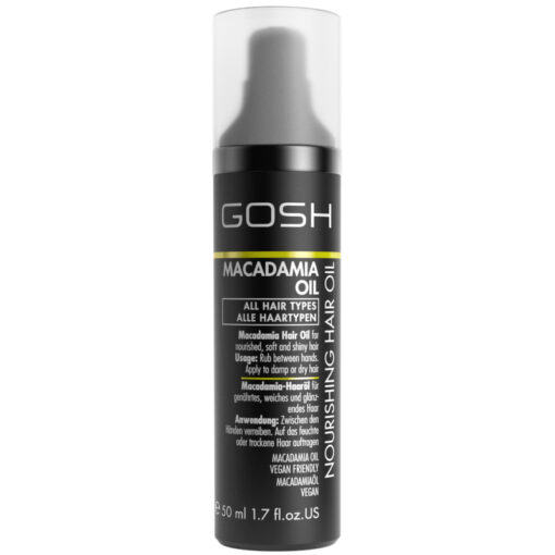 shop GOSH Nourishing Hair Oil Macadamia Oil 50 ml af GOSH Copenhagen - online shopping tilbud rabat hos shoppetur.dk