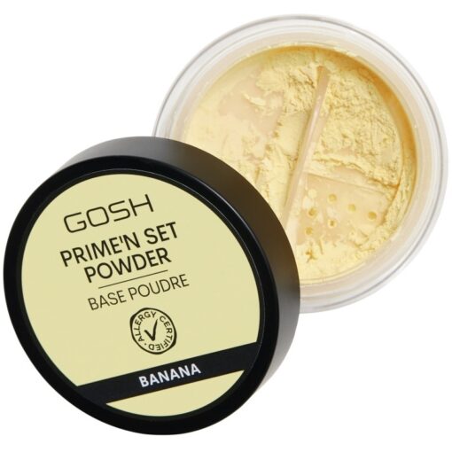 shop GOSH Prime'n Set Powder 7 gr. - Banana af GOSH Copenhagen - online shopping tilbud rabat hos shoppetur.dk