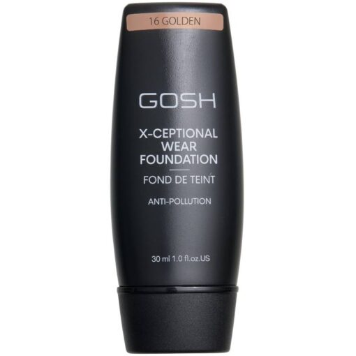 shop GOSH X-Ceptional Wear Foundation 35 ml - 16 Golden af GOSH Copenhagen - online shopping tilbud rabat hos shoppetur.dk