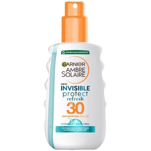 shop Garnier Ambre Solaire Clear Protect+ Spray SPF30 - 200 ml af Garnier - online shopping tilbud rabat hos shoppetur.dk