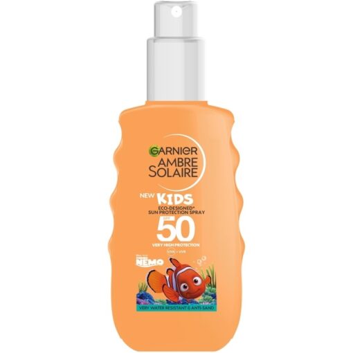 shop Garnier Ambre Solaire Kids Disney Spray 150 ml af Garnier - online shopping tilbud rabat hos shoppetur.dk