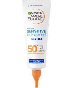 shop Garnier Ambre Solaire Sensitive Advance Body Serum SPF 50+ - 125 ml af Garnier - online shopping tilbud rabat hos shoppetur.dk