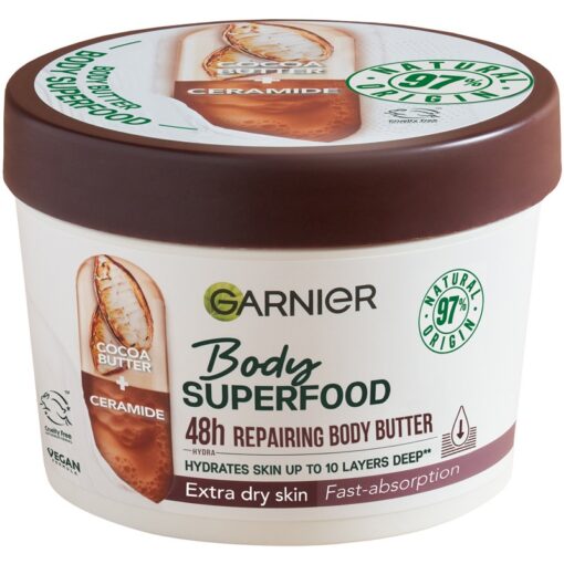 shop Garnier Body Superfood Cocoa 380 ml af Garnier - online shopping tilbud rabat hos shoppetur.dk