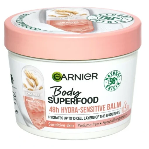 shop Garnier Bodyfood Hydrasensitive Probiotic fraction & Oat Milk 380 ml af Garnier - online shopping tilbud rabat hos shoppetur.dk