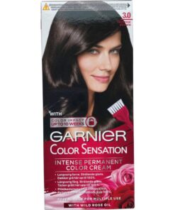 shop Garnier Color Sensation Intense Permanent Color - 3.0 Prestige Brown af Garnier - online shopping tilbud rabat hos shoppetur.dk