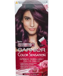 shop Garnier Color Sensation Intense Permanent Color - 3.16 Deep Amethyste af Garnier - online shopping tilbud rabat hos shoppetur.dk