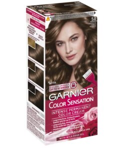 shop Garnier Color Sensation Intense Permanent Color - 5.0 Luminous Light Brown af Garnier - online shopping tilbud rabat hos shoppetur.dk