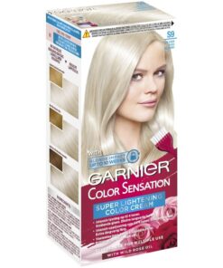 shop Garnier Color Sensation Super Lightening Permanent Color - S9 Silver Ash Blond af Garnier - online shopping tilbud rabat hos shoppetur.dk