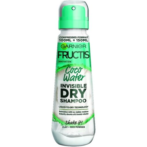 shop Garnier Fructis Dry Shampoo Coco Water 100 ml af Garnier - online shopping tilbud rabat hos shoppetur.dk