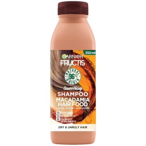 shop Garnier Fructis Macadamia Hair Food Shampoo 350 ml af Garnier - online shopping tilbud rabat hos shoppetur.dk