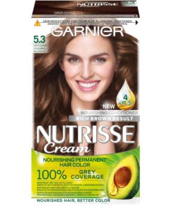 shop Garnier Nutrisse Cream 5.3 Light Goldenbrown af Garnier - online shopping tilbud rabat hos shoppetur.dk