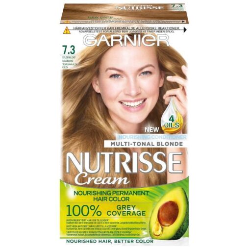 shop Garnier Nutrisse Cream 7.3 Goldenblond af Garnier - online shopping tilbud rabat hos shoppetur.dk