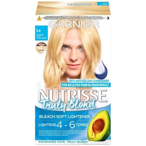 shop Garnier Nutrisse Truly Blond L+ 216 ml af Garnier - online shopping tilbud rabat hos shoppetur.dk