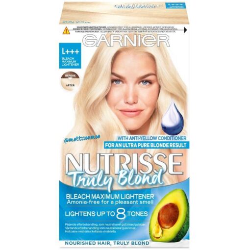 shop Garnier Nutrisse Truly Blond L+++ af Garnier - online shopping tilbud rabat hos shoppetur.dk