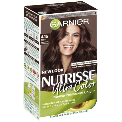 shop Garnier Nutrisse Ultra Color 4.15 Iced Chestnut af Garnier - online shopping tilbud rabat hos shoppetur.dk