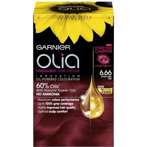 shop Garnier Olia 6.66 Extra Deep Red af Garnier - online shopping tilbud rabat hos shoppetur.dk