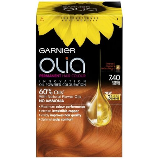 shop Garnier Olia 7.40 Intense Copper af Garnier - online shopping tilbud rabat hos shoppetur.dk