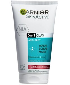 shop Garnier SkinActive Cleansing 3-In-1 Clay 150 ml af Garnier - online shopping tilbud rabat hos shoppetur.dk