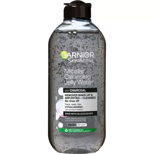 shop Garnier SkinActive Micellar Cleansing Charcoal Jelly Water 400 ml af Garnier - online shopping tilbud rabat hos shoppetur.dk