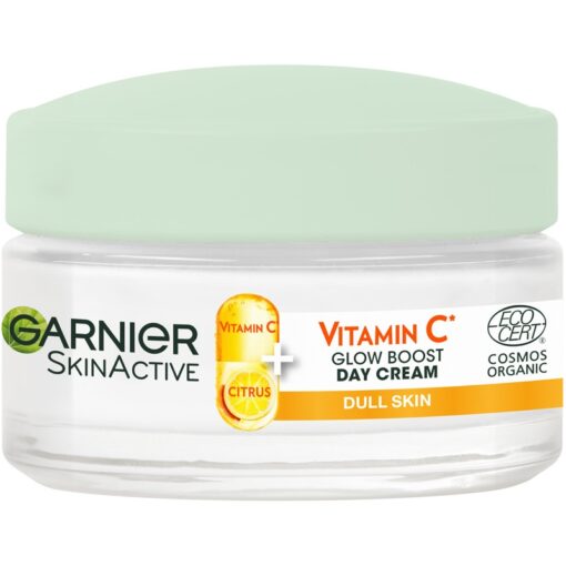 shop Garnier SkinActive Vitamin C Glow Boost Day Cream 50 ml af Garnier - online shopping tilbud rabat hos shoppetur.dk