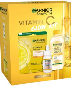 shop Garnier SkinActive Vitamin C Glow Kit (Limited Edition) af Garnier - online shopping tilbud rabat hos shoppetur.dk