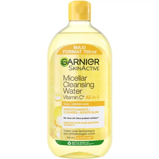 shop Garnier SkinActive Vitamin C Micellar Cleansing Water 700 ml af Garnier - online shopping tilbud rabat hos shoppetur.dk