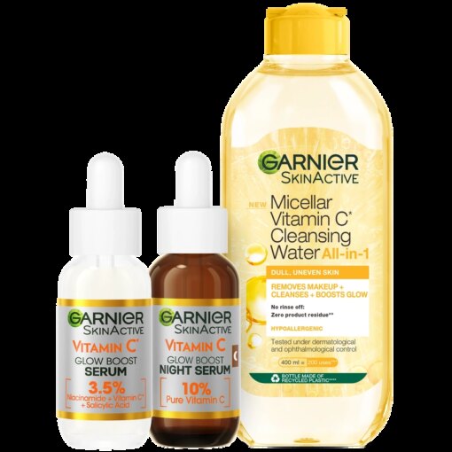 shop Garnier SkinActive Vitamin C Skin Routine Set af Garnier - online shopping tilbud rabat hos shoppetur.dk