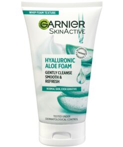 shop Garnier Skinactive Aloe Hyaluronic Cleansing Foam 150 ml af Garnier - online shopping tilbud rabat hos shoppetur.dk