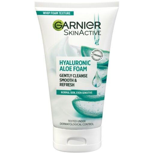 shop Garnier Skinactive Aloe Hyaluronic Cleansing Foam 150 ml af Garnier - online shopping tilbud rabat hos shoppetur.dk