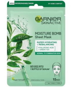 shop Garnier Skinactive Face Tissue Mask Normal/Combination Skin 1 Piece af Garnier - online shopping tilbud rabat hos shoppetur.dk