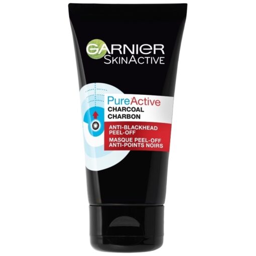 shop Garnier Skinactive Pureactive Charcoal Peel-Off Mask 50 ml af Garnier - online shopping tilbud rabat hos shoppetur.dk