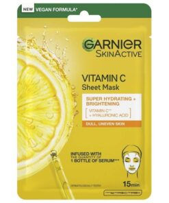 shop Garnier Skinactive Vitamin C Tissue Mask 1 Piece af Garnier - online shopping tilbud rabat hos shoppetur.dk