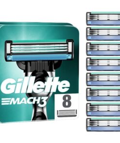 shop Gillette Mach3 Blades 8 Pieces af Gillette - online shopping tilbud rabat hos shoppetur.dk