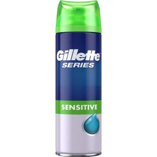 shop Gillette Series Sensitive Shave Gel 200 ml af Gillette - online shopping tilbud rabat hos shoppetur.dk